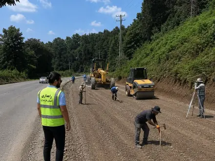 Supervising the laying and compaction of asphalt
